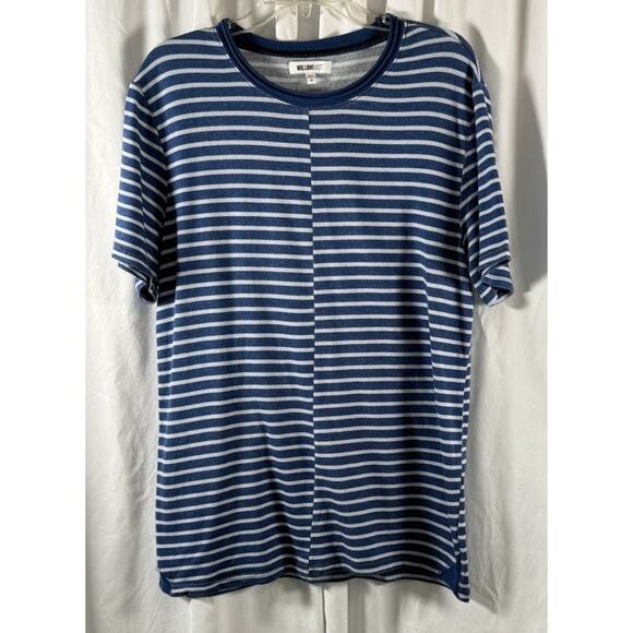 WilliamRast Jake Short Sleeves Striped T-Shirt Blue White, M, Nautical 87-35 - Picture 8 of 12